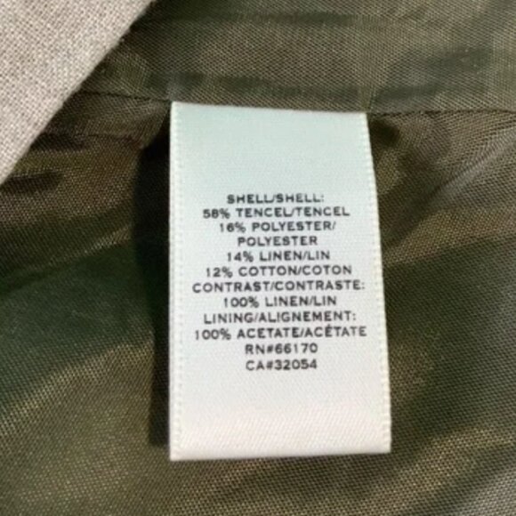 Anthropologie Moulinette Soeurs Rainwashed Shale Dress W/Crochet Eyelet Lace 10 - Picture 7 of 7